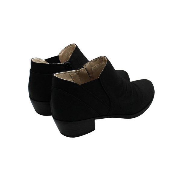 LifeStride Aurora Shooties - Black Microsuede - Picture 6 of 8
